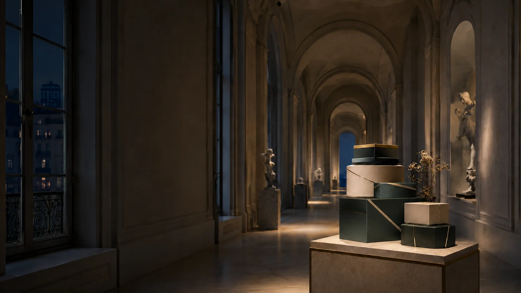 Galerie néoclassique